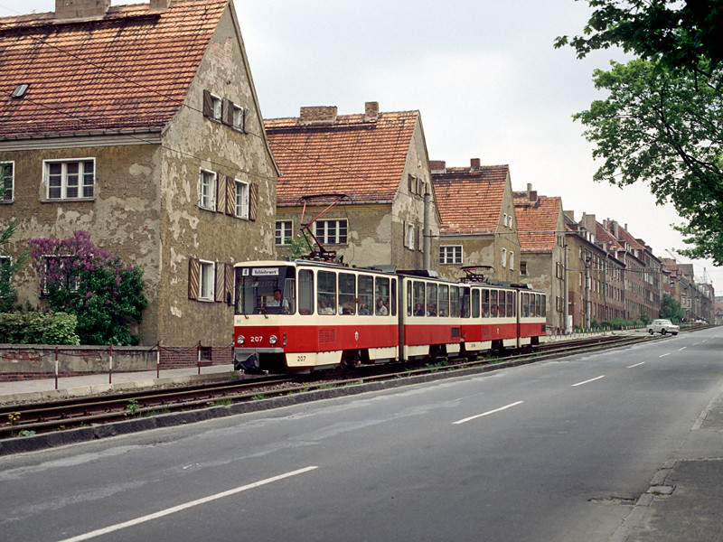 Frühling 1989 an der Leipziger Straße